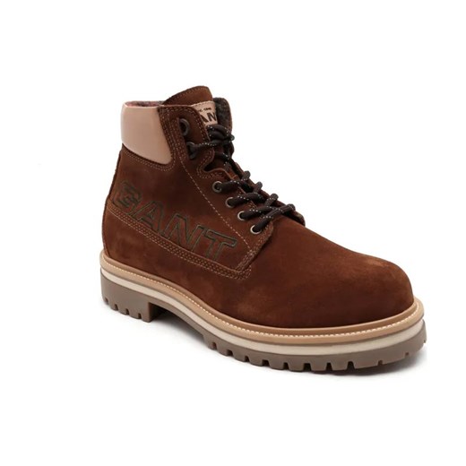Gant Skórzane trapery PALROCK ze sklepu Gomez Fashion Store w kategorii Buty zimowe męskie - zdjęcie 184300942