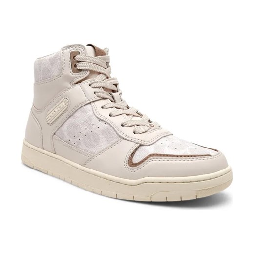 Coach Skórzane sneakersy HI TOP COATED CANVAS ze sklepu Gomez Fashion Store w kategorii Buty sportowe damskie - zdjęcie 184300990