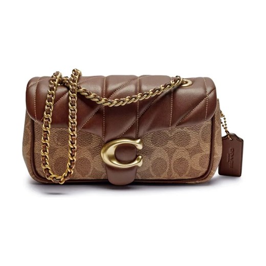 Coach Torebka na ramię TABBY | z dodatkiem skóry ze sklepu Gomez Fashion Store w kategorii Listonoszki - zdjęcie 184301082
