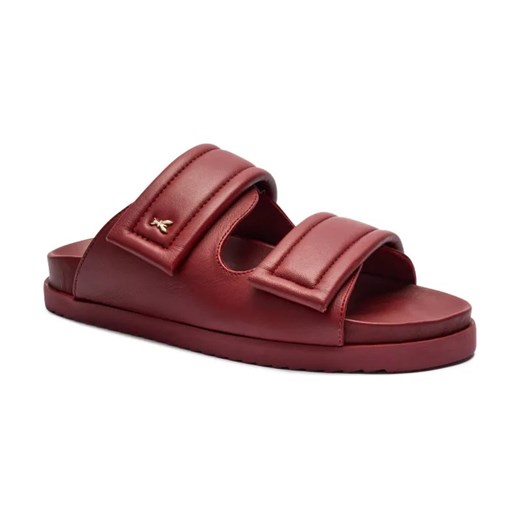 Patrizia Pepe Skórzane klapki ze sklepu Gomez Fashion Store w kategorii Klapki damskie - zdjęcie 184301122