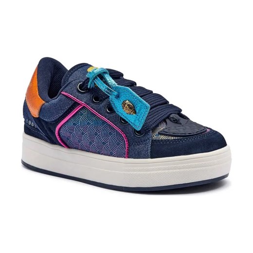 Kurt Geiger Sneakersy MINI SOUTHBANK TAG | z dodatkiem skóry ze sklepu Gomez Fashion Store w kategorii Buty sportowe dziecięce - zdjęcie 184301151