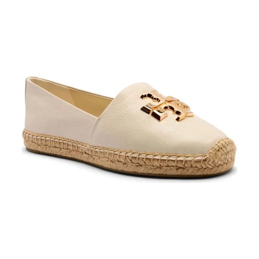 TORY BURCH Skórzane espadryle ELEANOR ze sklepu Gomez Fashion Store w kategorii Espadryle damskie - zdjęcie 184301154