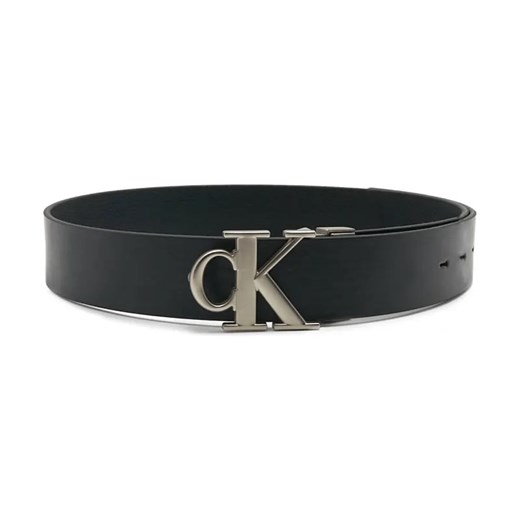 Calvin Klein Jeans Skórzany dwustronny pasek CLASSIC + MONOGRAM BELT 35MM ze sklepu Gomez Fashion Store w kategorii Paski męskie - zdjęcie 184301191