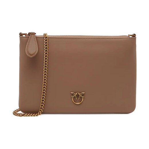 Pinko Skórzana kopertówka Flat Classic Vitello Seta ze sklepu Gomez Fashion Store w kategorii Kopertówki - zdjęcie 184301220