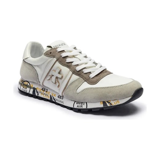 Premiata Sneakersy ERIC | z dodatkiem skóry ze sklepu Gomez Fashion Store w kategorii Buty sportowe męskie - zdjęcie 184301254