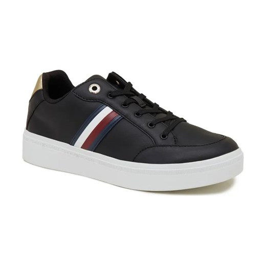 Tommy Hilfiger Skórzane sneakersy ELEVATED GLOBAL STRIPES ze sklepu Gomez Fashion Store w kategorii Buty sportowe damskie - zdjęcie 184301281