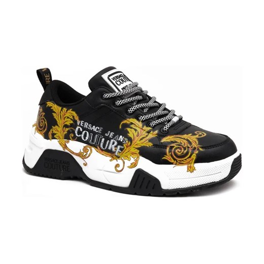 Versace Jeans Couture Sneakersy | z dodatkiem skóry ze sklepu Gomez Fashion Store w kategorii Buty sportowe męskie - zdjęcie 184301312