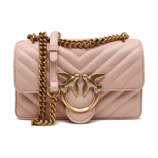 Pinko Skórzana torebka na ramię Love One Mini ze sklepu Gomez Fashion Store w kategorii Listonoszki - zdjęcie 184301331