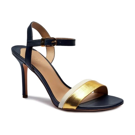 LAUREN RALPH LAUREN Skórzane sandały na szpilce GWEN II ze sklepu Gomez Fashion Store w kategorii Sandały damskie - zdjęcie 184301362