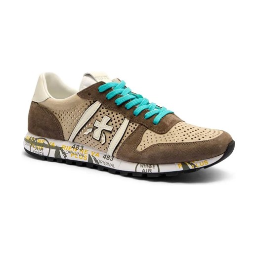 Premiata Sneakersy ERIC | z dodatkiem skóry ze sklepu Gomez Fashion Store w kategorii Buty sportowe męskie - zdjęcie 184301482