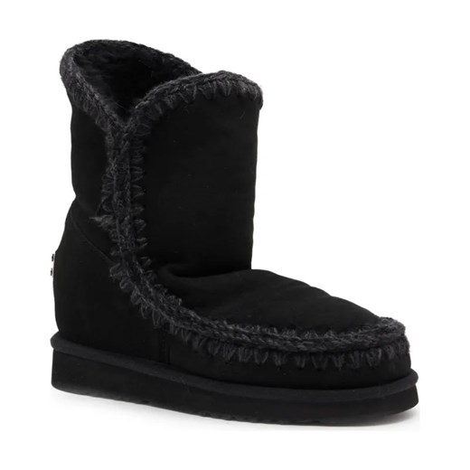MOU Skórzane śniegowce | z dodatkiem wełny ze sklepu Gomez Fashion Store w kategorii Śniegowce damskie - zdjęcie 184301484