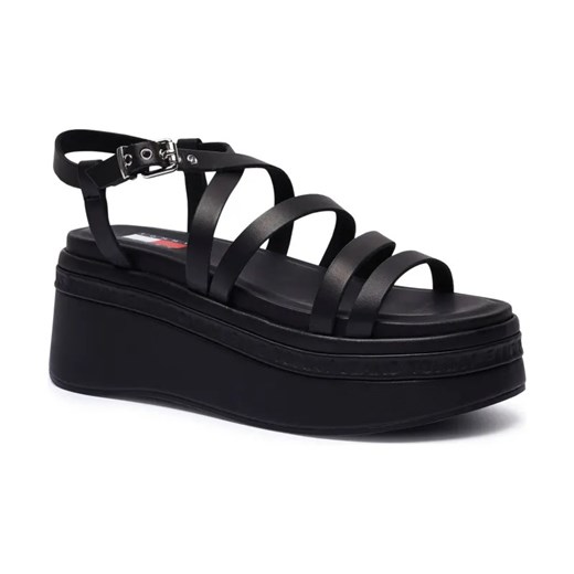 Tommy Jeans Skórzane sandały ze sklepu Gomez Fashion Store w kategorii Sandały damskie - zdjęcie 184301502