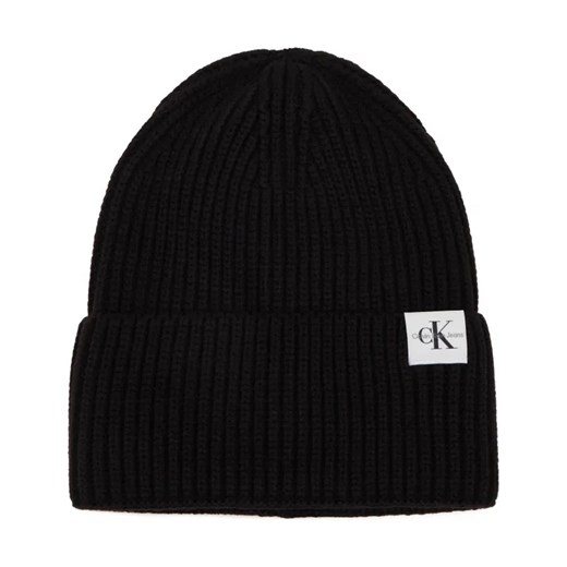 Calvin Klein Jeans Czapka MONOGRAM RIB ze sklepu Gomez Fashion Store w kategorii Czapki dziecięce - zdjęcie 184301512