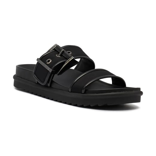 Michael Kors Klapki COLBY | z dodatkiem skóry ze sklepu Gomez Fashion Store w kategorii Klapki damskie - zdjęcie 184301580