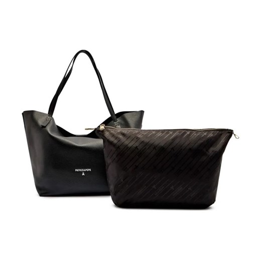 Patrizia Pepe Skórzana shopperka + saszetka ze sklepu Gomez Fashion Store w kategorii Torby Shopper bag - zdjęcie 184301600