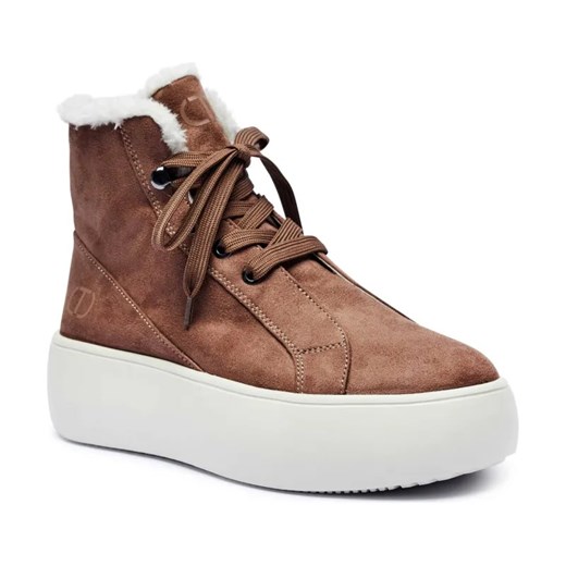 TWINSET Ocieplane sneakersy ze sklepu Gomez Fashion Store w kategorii Buty sportowe damskie - zdjęcie 184301621
