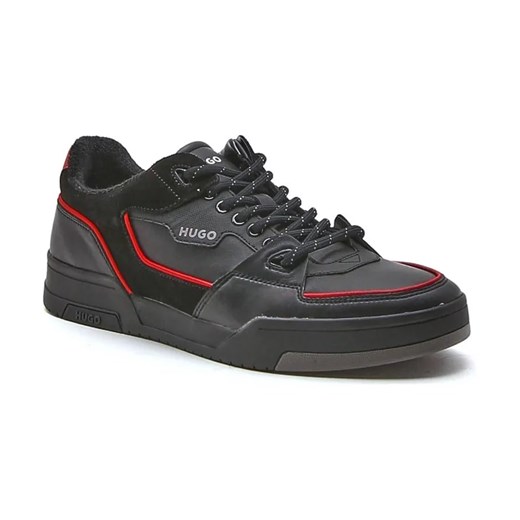HUGO Sneakersy Seth Tenn | z dodatkiem skóry ze sklepu Gomez Fashion Store w kategorii Buty sportowe męskie - zdjęcie 184301623