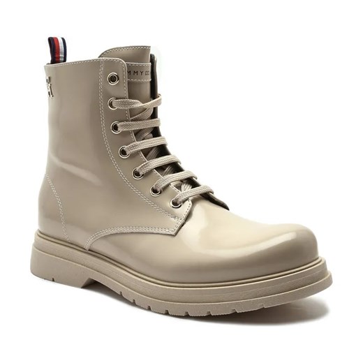 Tommy Hilfiger Botki | z dodatkiem skóry ze sklepu Gomez Fashion Store w kategorii Buty zimowe dziecięce - zdjęcie 184301684