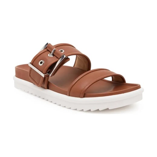 Michael Kors Skórzane klapki COLBY ze sklepu Gomez Fashion Store w kategorii Klapki damskie - zdjęcie 184301704