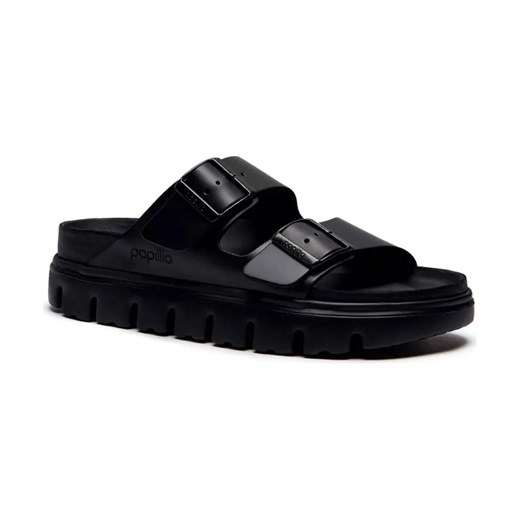 Birkenstock Skórzane klapki Arizona PAP Chunky | BIRKENSTOCK X PAPILLIO ze sklepu Gomez Fashion Store w kategorii Klapki damskie - zdjęcie 184301722