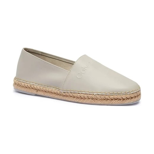 Calvin Klein Skórzane espadryle ze sklepu Gomez Fashion Store w kategorii Espadryle męskie - zdjęcie 184301724