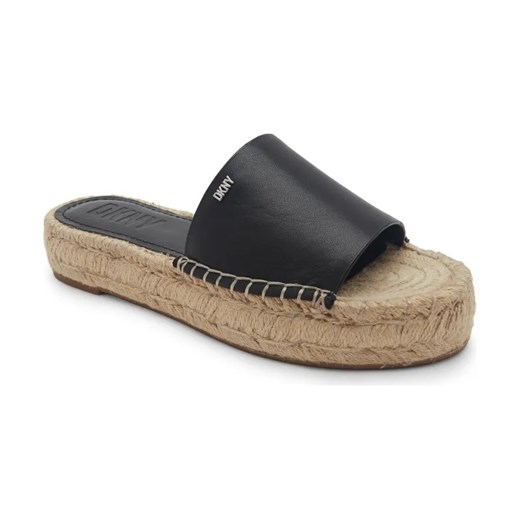 DKNY Skórzane klapki ze sklepu Gomez Fashion Store w kategorii Klapki damskie - zdjęcie 184301801