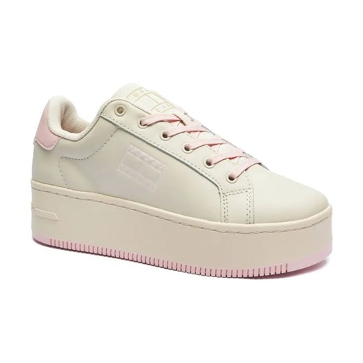 Tommy Jeans Skórzane sneakersy ze sklepu Gomez Fashion Store w kategorii Buty sportowe damskie - zdjęcie 184301811