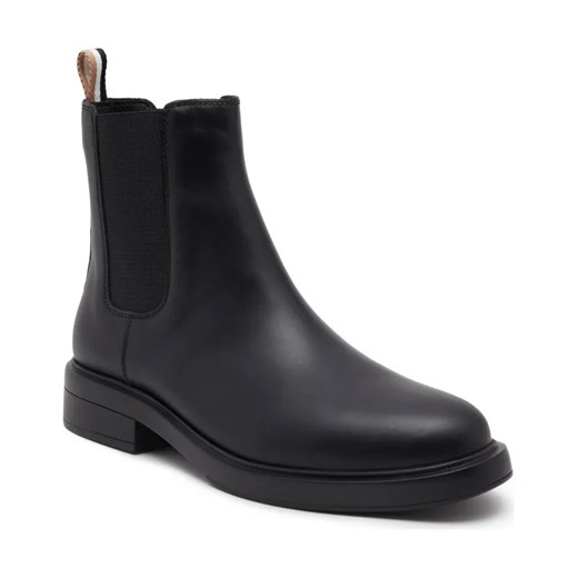 BOSS BLACK Sztyblety Vanity Ch CFur | z dodatkiem skóry ze sklepu Gomez Fashion Store w kategorii Botki - zdjęcie 184301812