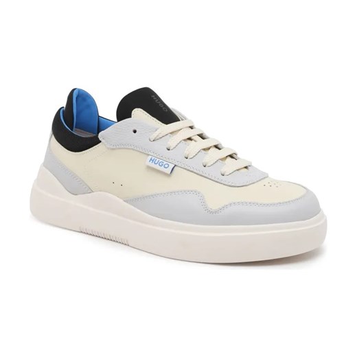 HUGO Skórzane sneakersy Blake_Tenn_tbna ze sklepu Gomez Fashion Store w kategorii Buty sportowe męskie - zdjęcie 184301843