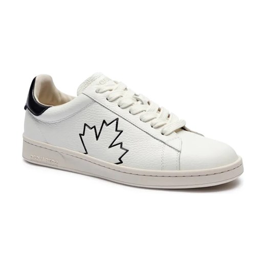 Dsquared2 Skórzane sneakersy BOXER ze sklepu Gomez Fashion Store w kategorii Buty sportowe męskie - zdjęcie 184301863