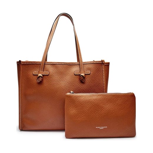 GIANNI CHIARINI Skórzana shopperka + saszetka Marcella ze sklepu Gomez Fashion Store w kategorii Torby Shopper bag - zdjęcie 184301990