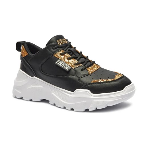 Versace Jeans Couture Skórzane sneakersy ze sklepu Gomez Fashion Store w kategorii Buty sportowe damskie - zdjęcie 184301994