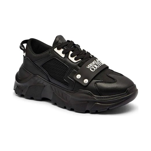 Versace Jeans Couture Sneakersy FONDO SPEEDTRACK DIS. SC4 | z dodatkiem skóry ze sklepu Gomez Fashion Store w kategorii Buty sportowe męskie - zdjęcie 184302041