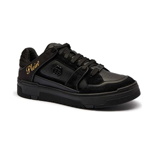 Philipp Plein Skórzane sneakersy Hexagon ze sklepu Gomez Fashion Store w kategorii Buty sportowe męskie - zdjęcie 184302063