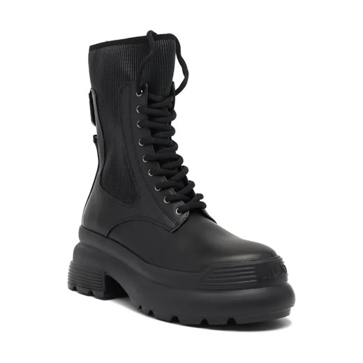Liu Jo Skórzane botki AMY ze sklepu Gomez Fashion Store w kategorii Workery damskie - zdjęcie 184302071