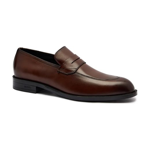 BOSS BLACK Skórzane loafersy Tayil_Loaf_bunl ze sklepu Gomez Fashion Store w kategorii Mokasyny męskie - zdjęcie 184302143