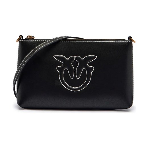 Pinko Skórzana kopertówka FLAT HORIZONTAL MINI ze sklepu Gomez Fashion Store w kategorii Kopertówki - zdjęcie 184302161