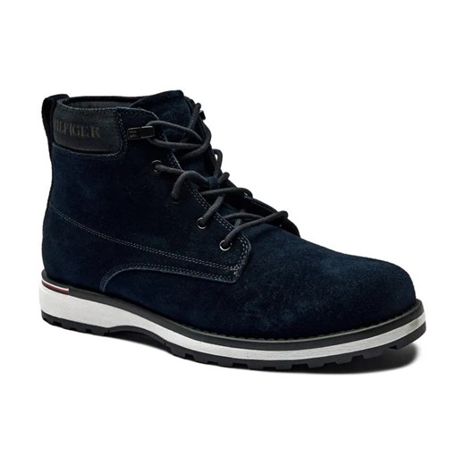 Tommy Hilfiger Skórzane trapery CORPORATE ze sklepu Gomez Fashion Store w kategorii Buty zimowe męskie - zdjęcie 184302163