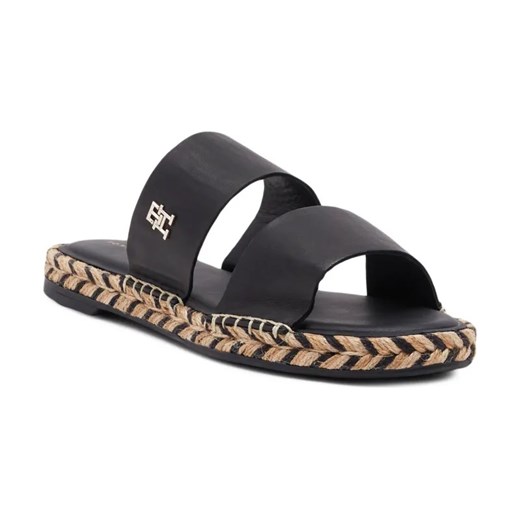 Tommy Hilfiger Skórzane klapki ze sklepu Gomez Fashion Store w kategorii Klapki damskie - zdjęcie 184302193