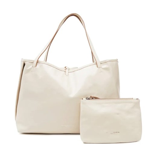 GIANNI CHIARINI Skórzana dwustronna shopperka + saszetka ze sklepu Gomez Fashion Store w kategorii Torby Shopper bag - zdjęcie 184302221