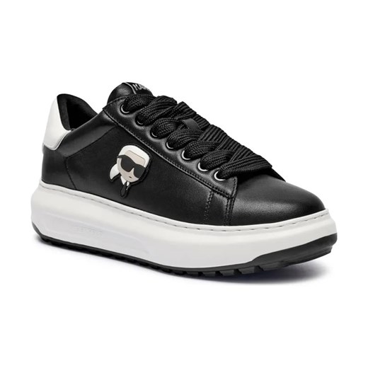 Karl Lagerfeld Skórzane sneakersy KAPRI LUG ze sklepu Gomez Fashion Store w kategorii Buty sportowe męskie - zdjęcie 184302284