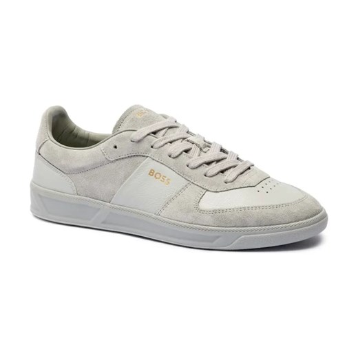 BOSS BLACK Skórzane sneakersy Brandon ze sklepu Gomez Fashion Store w kategorii Buty sportowe męskie - zdjęcie 184302290