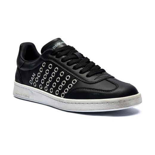 Dsquared2 Skórzane sneakersy Lanvin ze sklepu Gomez Fashion Store w kategorii Buty sportowe męskie - zdjęcie 184302293