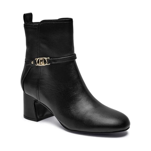 Liu Jo Skórzane botki na słupku BABI 03 ze sklepu Gomez Fashion Store w kategorii Botki - zdjęcie 184302301