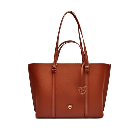 Pinko Skórzana shopperka CARRIE ze sklepu Gomez Fashion Store w kategorii Torby Shopper bag - zdjęcie 184302372