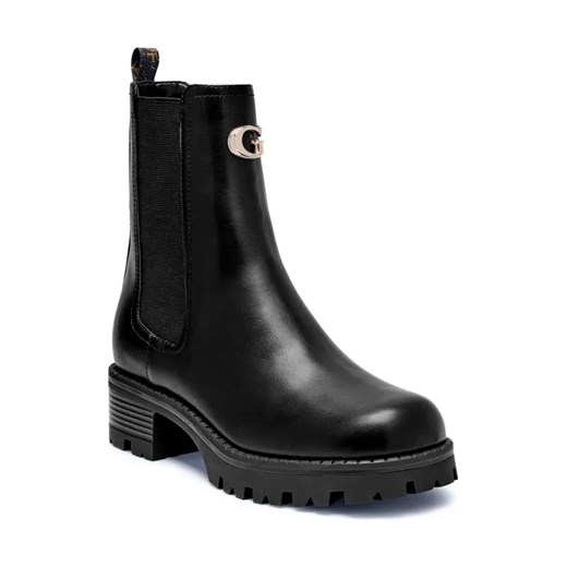 Guess Sztyblety RINNA | z dodatkiem skóry ze sklepu Gomez Fashion Store w kategorii Botki - zdjęcie 184302381