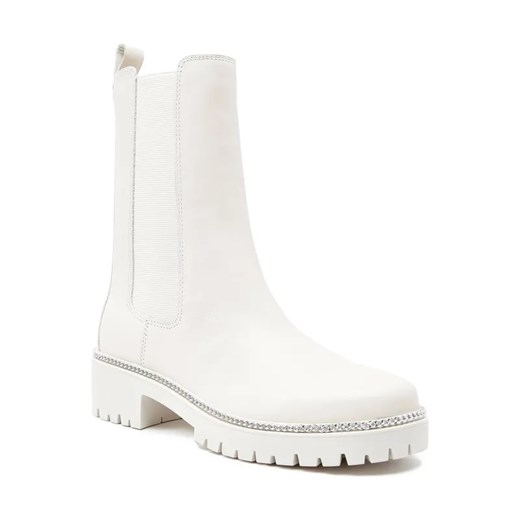 Guess Skórzane sztyblety IBBIE ze sklepu Gomez Fashion Store w kategorii Botki - zdjęcie 184302400