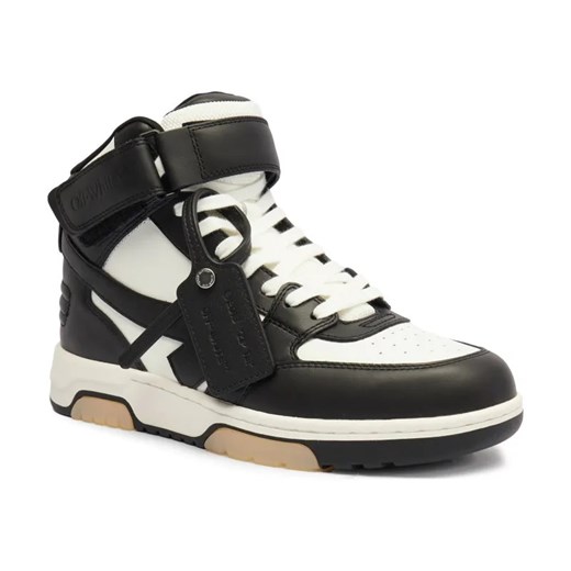 OFF-WHITE Skórzane sneakersy ze sklepu Gomez Fashion Store w kategorii Buty sportowe męskie - zdjęcie 184302410