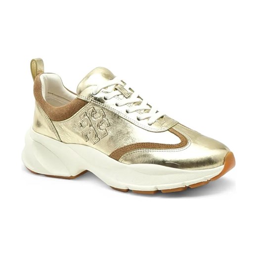 TORY BURCH Skórzane sneakersy Good Luck Trainer Tory Burch 36 wyprzedaż Gomez Fashion Store