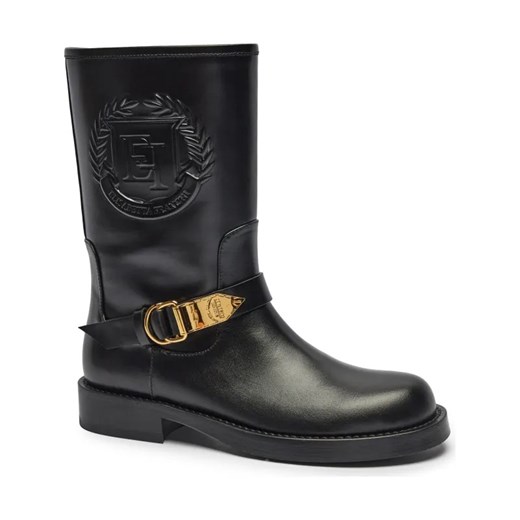 Elisabetta Franchi Skórzane botki ze sklepu Gomez Fashion Store w kategorii Botki - zdjęcie 184302513